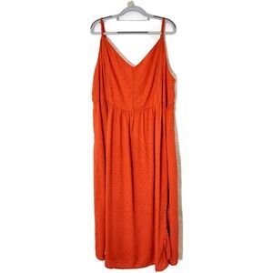 BloomChic Dress 22 Babydoll Swiss Dots Graze Smocked Embroidered Retro Cottage